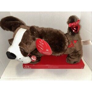 Be My Valentine Animated Signing Dog Friend - Kmart Vintage